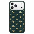thumbnail image 1 of OtterBox Symmetry Clear MagSafe Case w/Camera Control Golden Bloom (Green) for iPhone 17 Pro Max, 1 of 4