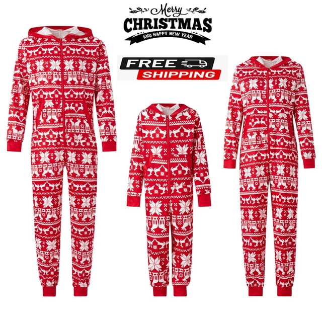 MesaSe Christmas Pajamas for Family Gingerbread Man Print
