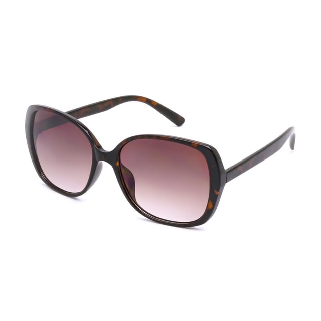 Madden NYC Women's Tort Oversized Square Sunglasses