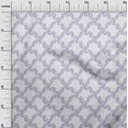 thumbnail image 3 of oneOone Silk Tabby White Fabric Asian Block Sewing Craft Projects Fabric Prints By Yard 42 Inch Wide, 3 of 4