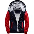 thumbnail image 2 of Mikilon Veste Décontractée Ample Unie pour Homme d'Automne et d'Hiver, 2 of 7