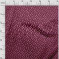 thumbnail image 3 of oneOone Velvet Dark Magenta Fabric Toucan Craft Projects Decor Fabric Printed By The Yard 58 Inch Wide, 3 of 5
