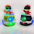 thumbnail image 1 of LED DJ Boy Dancing Toy with Music & Lights, Automatic Obstacle Avoidance for Indoor Play, Interactive Dance Machine for Kids’ Parties, 1 of 7