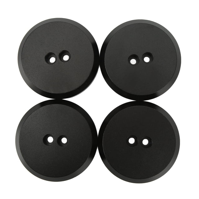 Jack Stand Pads Adapter, Anodized Surface Jack Pad Adapter Black Strong Cushioning Strong Strength for Vehicle