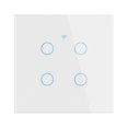 thumbnail image 1 of Tuya Smart Wifi Light Switch Touch Control NO Neutral Wire Required 1234 Gang, 1 of 5