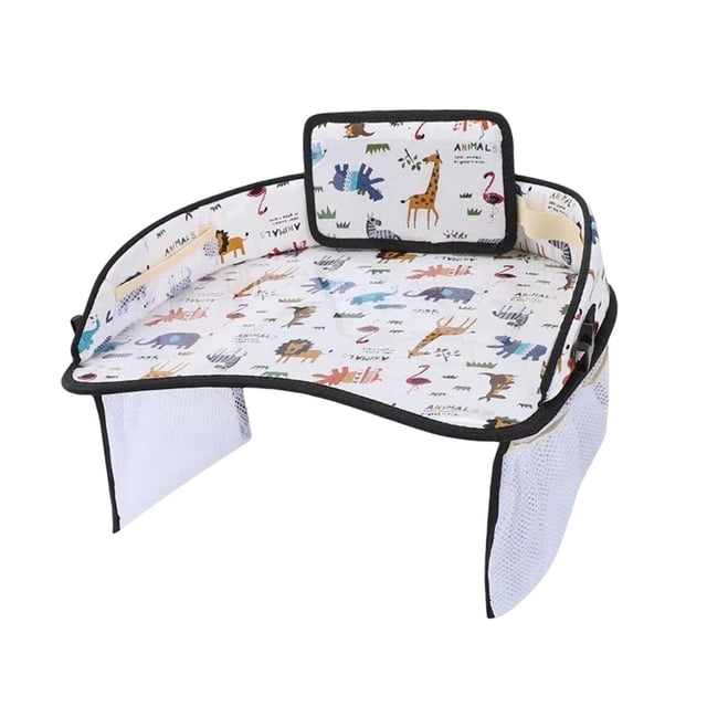 Airplane seat tray essentials kid table animal