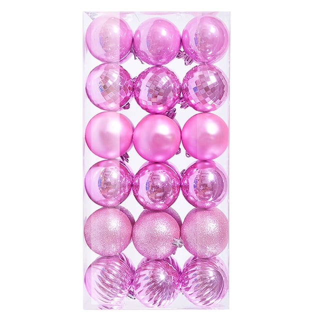 Agiferg 36PCS Christmas Xmas Tree Ball Bauble Hanging Home Party Ornament Decor 6CM