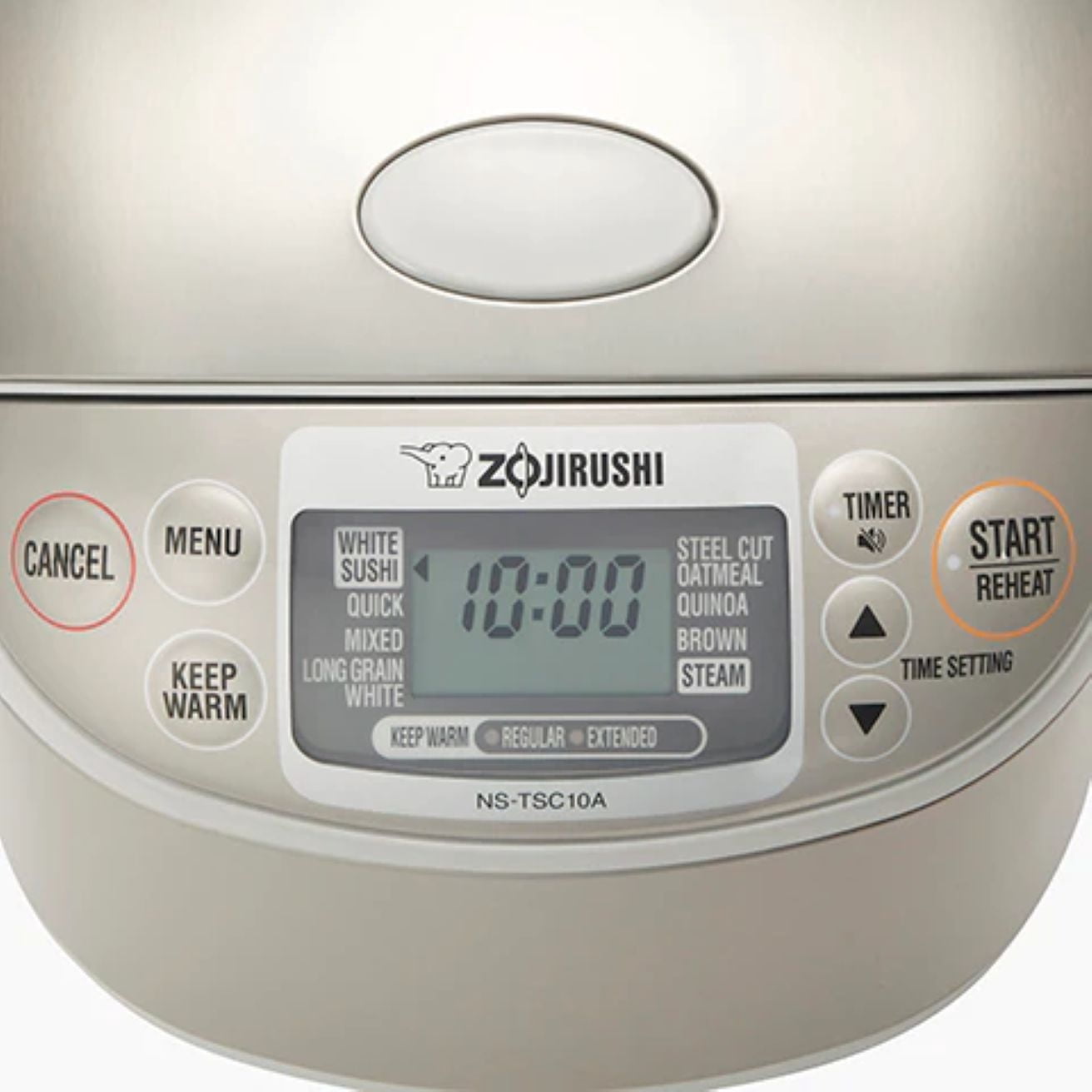 Zojirushi 10 Cups Micom Computer Fuzzy Logic Rice Cooker & Warmer NS-TSC18XH
