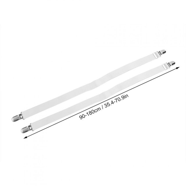 Fdit Pince pour Drap de Lit, 2 Pcs Pinces de Sangle pour Drap de Lit 90-180 cm, Pinces de Fixation Réglables pour Matelas, Pince pour Matelas