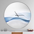 thumbnail image 3 of Designart Vague 3D d'éclaboussures d'eau horloge murale, 3 of 4