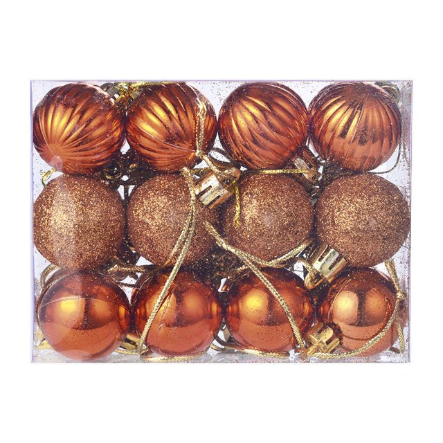 24Pcs 30mm Christmas Tree Ball Bauble Hanging Home Party Ornament Decor