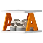Amzcrzy Home Tools, Gardening Tools, Home Improvement, Multi-layer Letter Small Shoe Cabinet For Household Doorstep Balcony, And Economical Folding Shoe Rack For Student Dormitories shoe rack