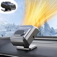 thumbnail image 2 of WMQPNNS New Trending Portable Car Heater 12V 200W Heater for Car Auto Car Heaters Car Windshield Thawing and Demisting Device 2 in 1 Fast Heating & Chill Reduction. Todays Deals Clearance Sale, 2 of 9