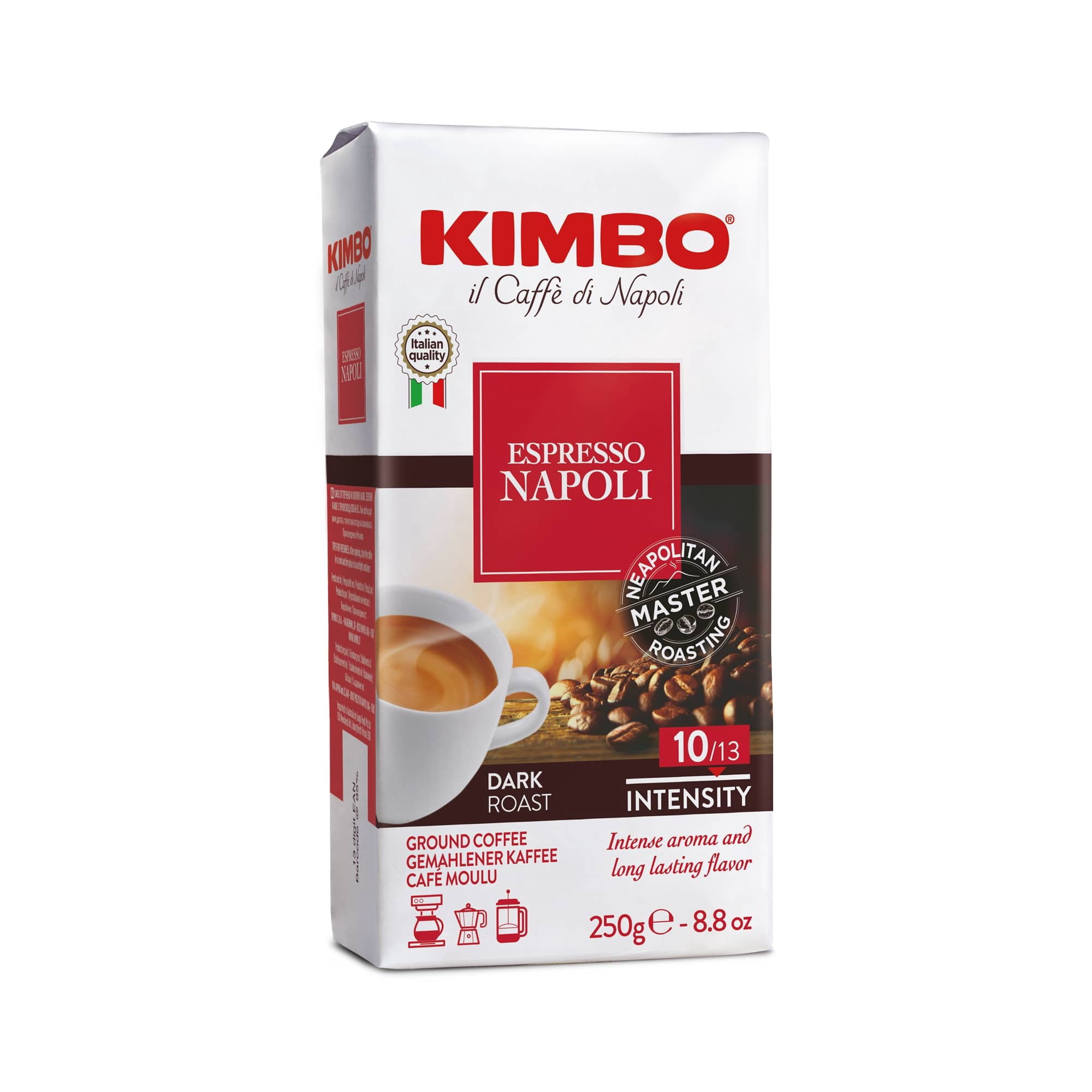 Kimbo Napoli Ground Espresso Coffee