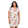 thumbnail image 1 of George Women's Plus V-Neck Nightshirt, 1 of 6