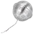 thumbnail image 1 of Tea Filter, Wire Mesh Design Can Easily Separate The Material From The Liquid Durable Easy To  Leaf Strainer  For Travel For Family For Studio For Home L, 1 of 8