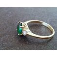 thumbnail image 3 of Natural Certified Handmade 14K 5.25ct Emerald Victorian Engaent Ring US11, 3 of 3