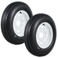 thumbnail image 1 of BeesClover Trailer Tire & Wheel Assembly Set of 2, 760LB Capacity for Utility & Boat Trailers, 1 of 8