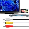 thumbnail image 2 of New General Hdmi Male To 3 Rca Video Audio Converter Component Av Adapter Cable Hdtv, 2 of 8