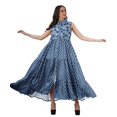 thumbnail image 3 of Moomaya Robe d'Été Sans Manches Chemise à Boutons Tenues Décontractées Femmes Grande Taille, 3 of 4