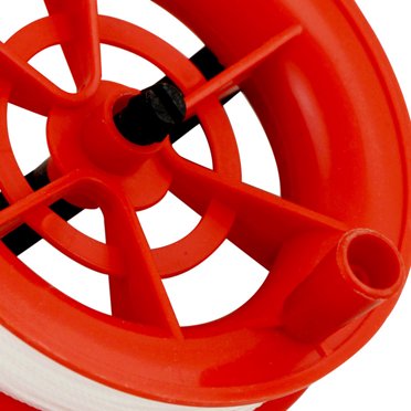 Langgg 100M Flying Kite Line Kite Line Winder Kite Wheel Grip Wheel Plastic White Line Board Flying Kites Line Cord Tools