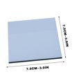 thumbnail image 2 of Transparent PET Sticky Notes Pack - Semi-See-Through Student Reminder Sheets for Books, Files & Office Annotation - 75x75mm, 2 of 9