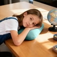 thumbnail image 5 of Ergonomic Memory Foam Pillow for Desk Rest Support and Travel Comfort Nap, 5 of 5