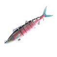 thumbnail image 4 of Multi Jointed Minnow Swim Crank Pink, 4 of 8