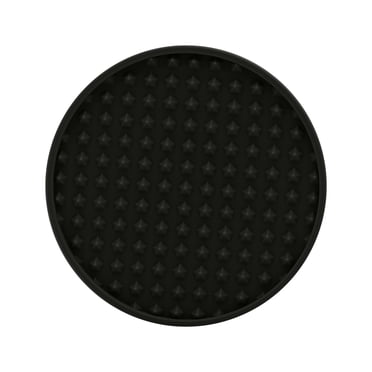 Dvkptbk Coasters Tapis de Tasse 6 Pcs pour Boissons, Tapis de Tasse pour Boisson, Tapis de Tasse avec Design Rainuré, Base Antidérapante, Tapis de Tasse pour Table Basse Gadgets de Cuisine