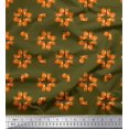 thumbnail image 1 of Soimoi Poly Georgette Fabric Fox Kids Fabric Prints by Yard 42 Inch Wide, 1 of 3