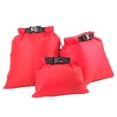 thumbnail image 4 of Ensemble de 3 Tailles Sac Étanche Étanche pour Camping Rafting Pochette Camping Rafting Kayak Orange, 4 of 8