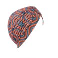 thumbnail image 4 of Ladies Turban Polyester Reusable Washable Foldable Decorative is designed and Cap Indoor Outdoor Walking Working Head Bonnet Beanie Brown, 4 of 7