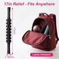thumbnail image 2 of YISITIAN Muscle Roller Stick, Deep Tissue Massage Tool for Lymphatic Drainage and Soreness Relief, Handheld Recovery Device for Athletes, Runners, and Post-Workout Therapy(Black) AZ1014-4657, 2 of 7