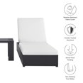 thumbnail image 2 of Modway Tahoe Ensemble de Chaise Longue 3 Pcs en Gris et Blanc, 2 of 7