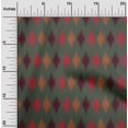 thumbnail image 1 of oneOone Polyester Lycra Fabric Argyle Ikat Fabric Prints By Yard 56 Inch Wide, 1 of 4