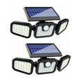 thumbnail image 1 of Solar Lights Outdoor, (2 Pack) 74 LED, IP65 Waterproof, 360° Wide Angle Lighting, Solar Lights with Motion Sensor, for Garden, Entrance, 1 of 5