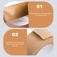 thumbnail image 3 of KAKOWELY Ruban d'Emballage Multifonction Kraft Ruban d'Emballage Brun Clair Inscriptible pour Protection de Cadre Photo 2ensemble, 3 of 8