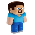 thumbnail image 4 of Minecraft Steve 16-in Scale Jumbo Plush Figure, Pixelated Design, 4 of 6