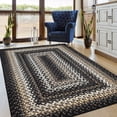 thumbnail image 1 of HOMERRY Area Rug 5x7 Washable Rug Modern Geometric Area Rug for Living Room, Black, 1 of 7