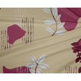 thumbnail image 5 of oneOone Polyester Spandex Light Brown Fabric Abstracts Craft Projects Decor Fabric Printed By The Yard 56 Inch Wide, 5 of 5
