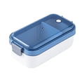 thumbnail image 1 of RKSTN Bento Boîte Réfrigérateur Compartiment Scellé Boîte de Conservation des Fruits Transparente avec Couvercle Boîte à Lunch Chauffée au Micro-Ondes Boîte à Lunch Bento, 1 of 5