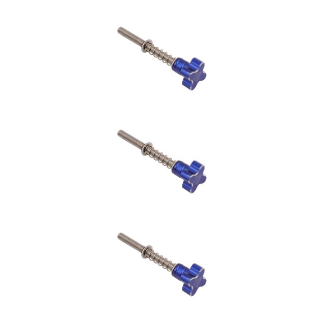 Baohd Easy Idle Screw Adjuster Screw Idle TPI For 250/300 Tpi/ Models Durable Blue 3Set