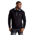 thumbnail image 3 of Trespass Mens 1/2 Zip Microfleece Blackford Black in Size - XXL, 3 of 4