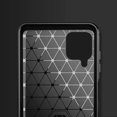 thumbnail image 3 of PANDACO Étui en Métal Brossé Noir pour Samsung Galaxy A12, 3 of 3
