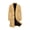 Khaki, variant on Bellella Men's Overcoat Single Breasted Pea Coats Long Sleeve Trench Coat Casual Notch Lapel Outwear Men Black L