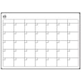 thumbnail image 1 of Vaidha Tableau Blanc Calendriers Magnétiques pour Réfrigérateur Bloc-Notes Familial Planificateur Quotidien, 1 of 1
