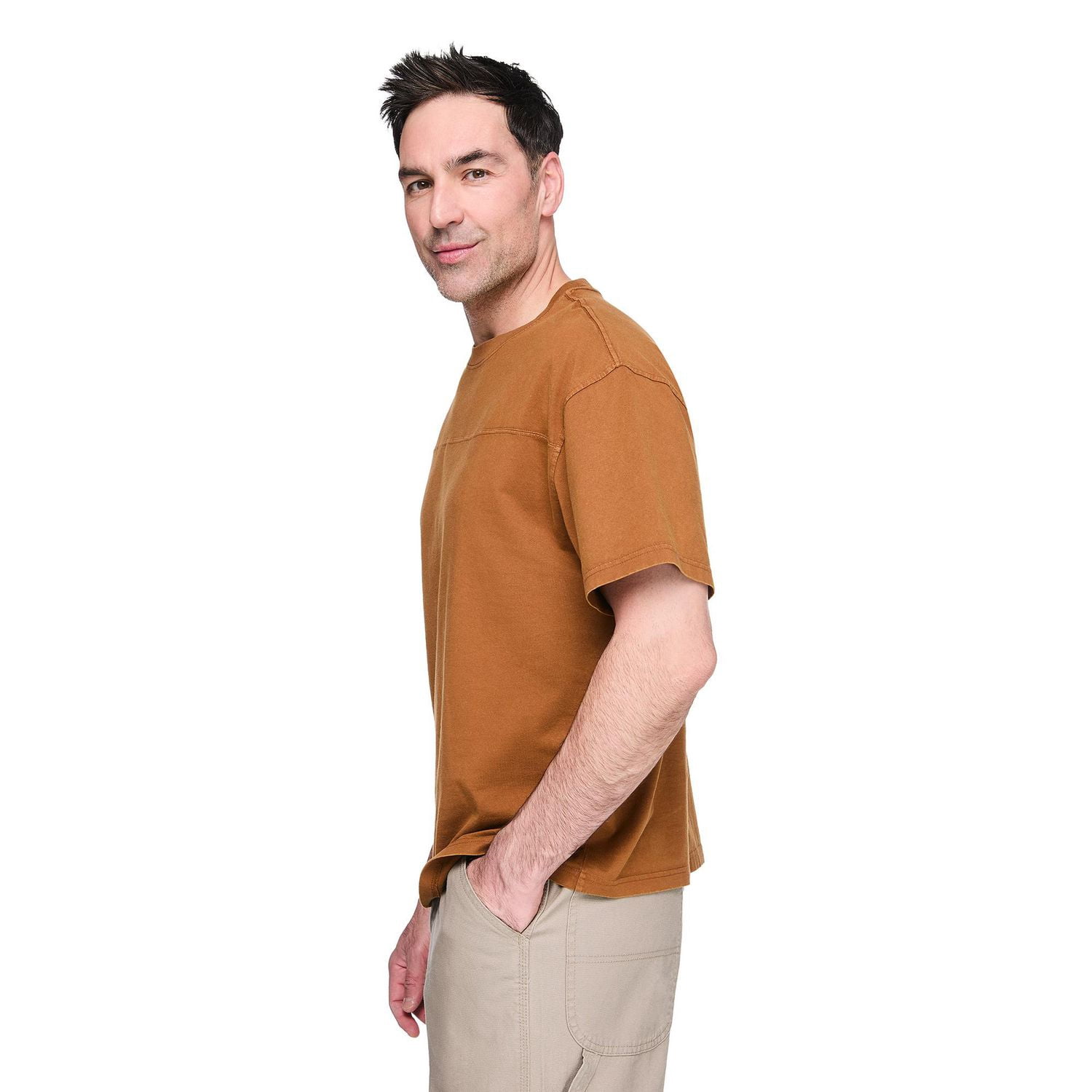 T-shirt coupe carrée George pour hommes