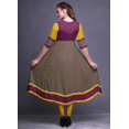 thumbnail image 4 of Bimba Kurtis Indiennes Classiques Imprimées Tunique Longue Robe Anarkali pour Femmes, 4 of 5