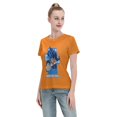 thumbnail image 4 of Women's Basic Short Sleeve T-Shirt Super Saiyan, 4 of 6
