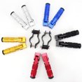 thumbnail image 3 of Baohd 2pcs/set Secure And Comfortable Aluminium Alloy Motorcycle ATV Footrests With Foldable Wide Gold+2pcs, 3 of 6
